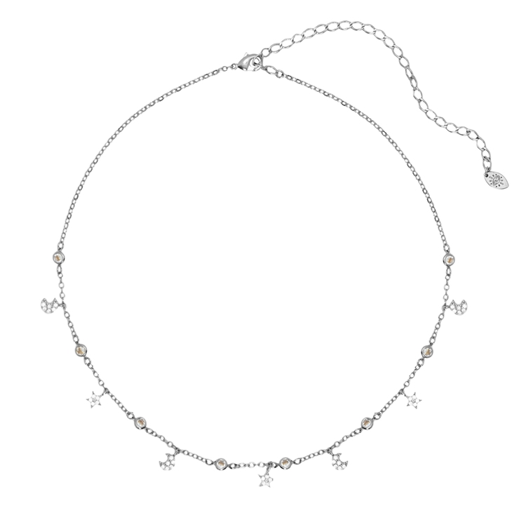 Colar Estrelinhas e Zircônias