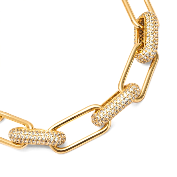 Pulseira Corrente Cravejada