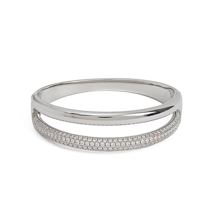 Pulseira Dupla Classic Zircônia