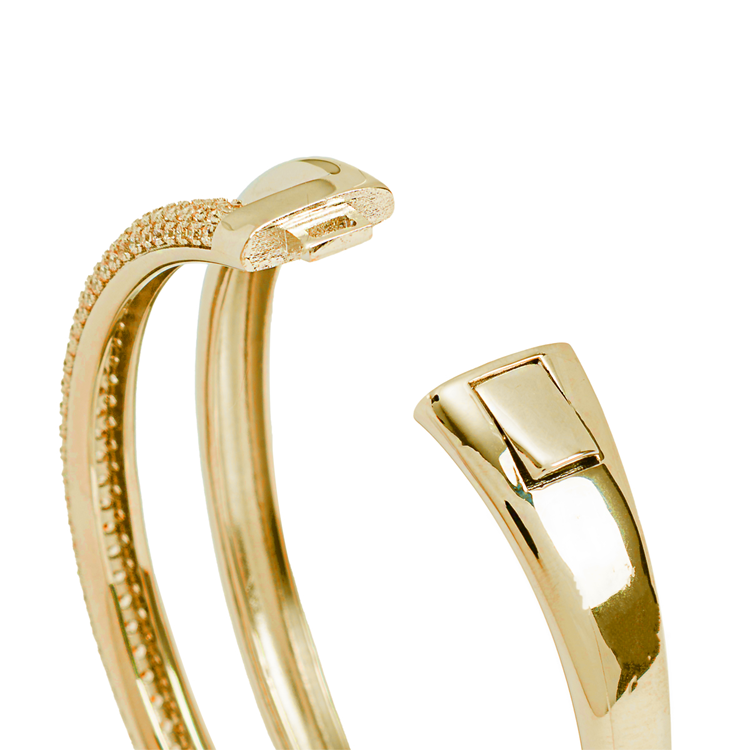 Pulseira Dupla Classic Zircônia