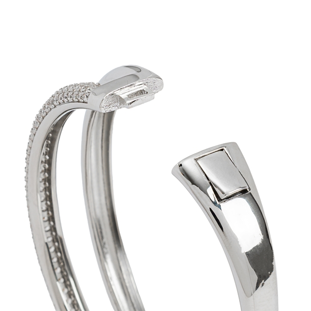 Pulseira Dupla Classic Zircônia