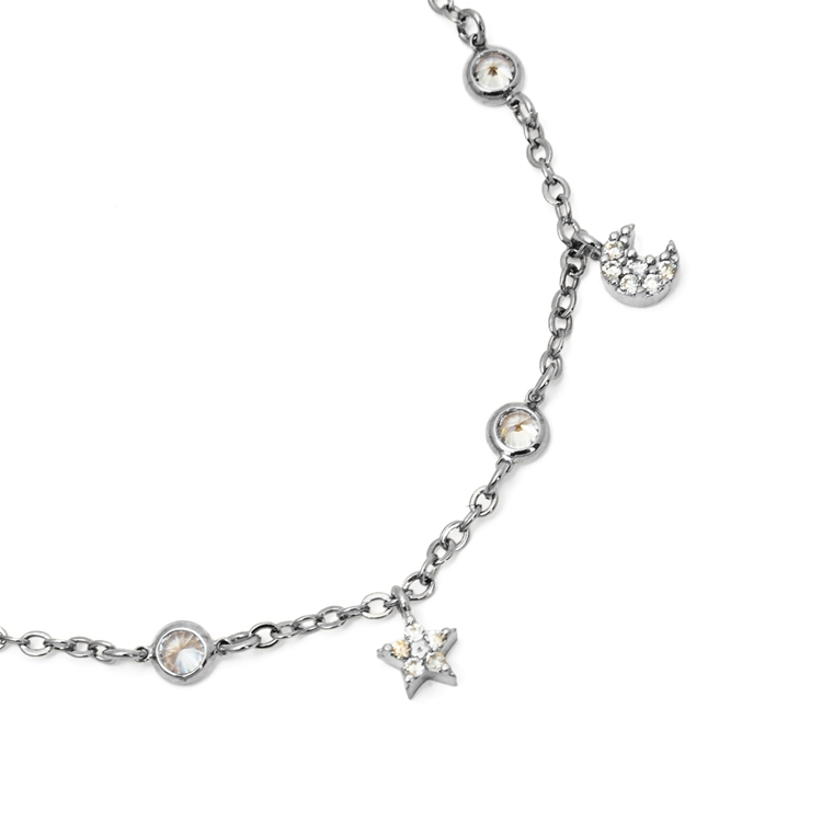 Pulseira Estrelinhas e Zircônia