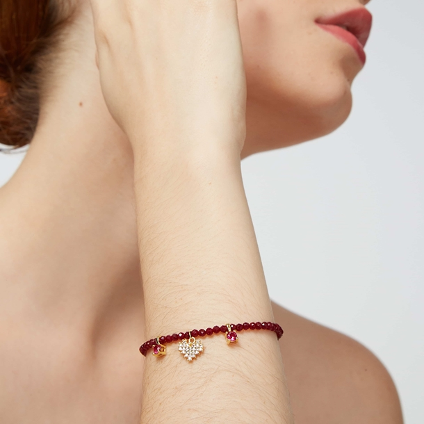 Pulseira Luck Charm Coração