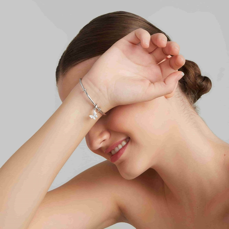 Pingente Borboleta Cravejada