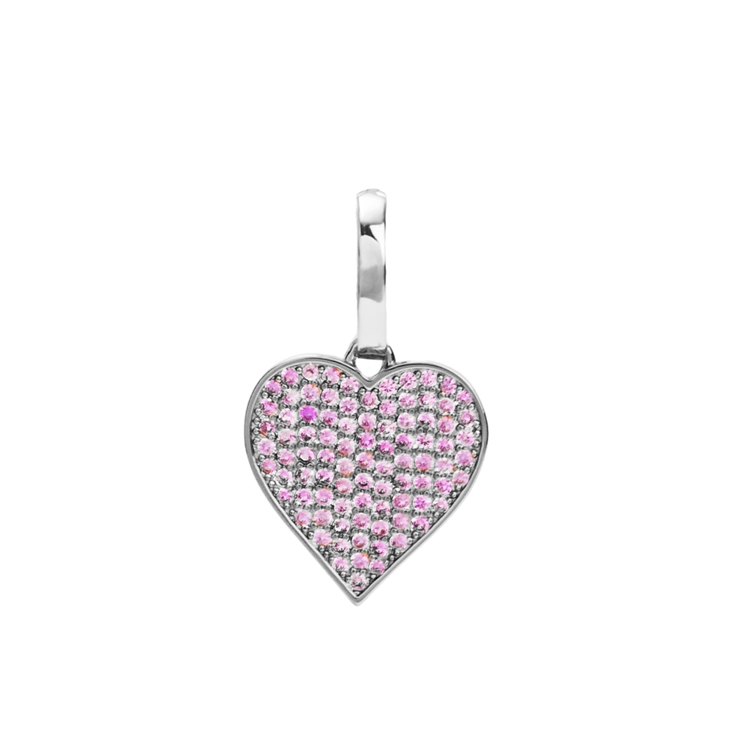 Pingente Coração Cravejado