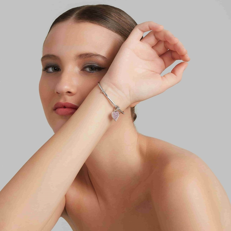 Pingente Coração Cravejado