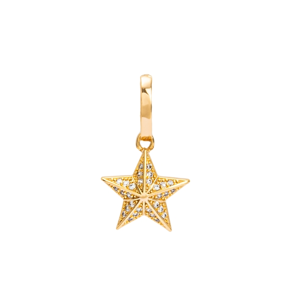 Pingente Estrela Cravejado