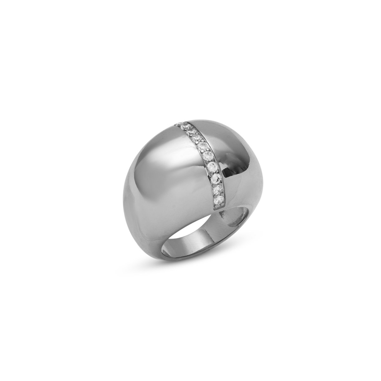 Anel Bold Chunky Cravejado