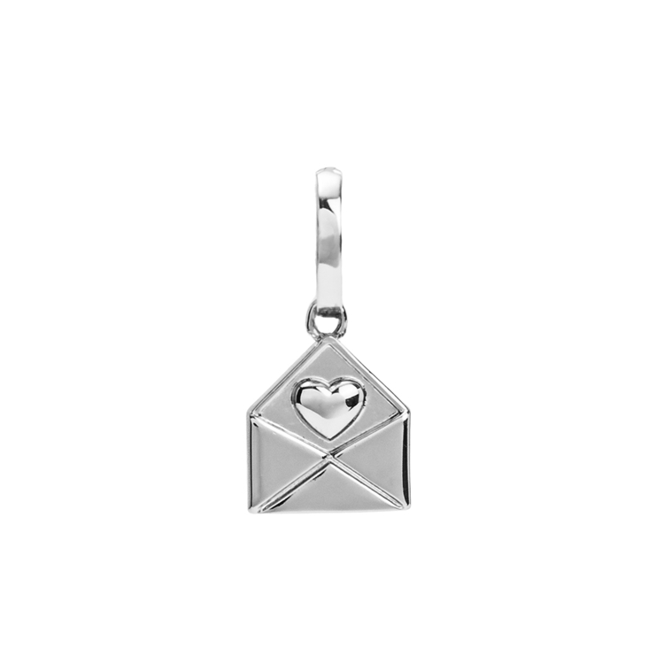 Pingente Carta Coração