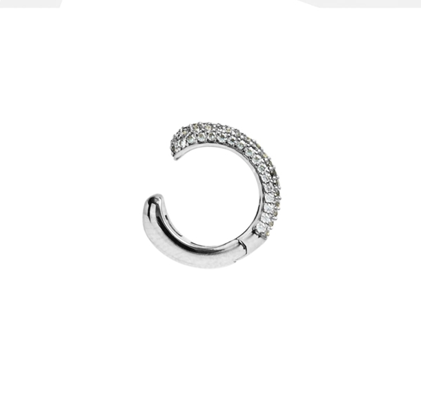 Brinco Piercing Cravejado