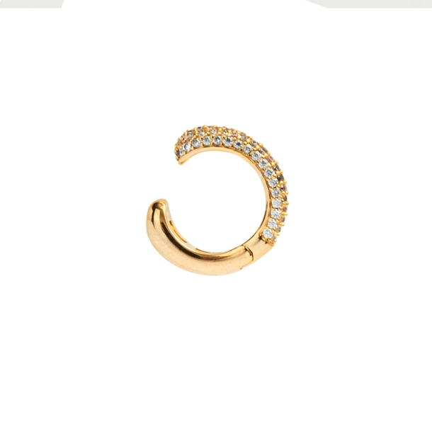 Brinco Piercing Cravejado