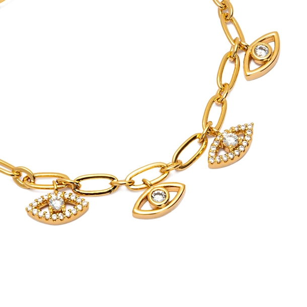 Pulseira Elos Olho de Proteção