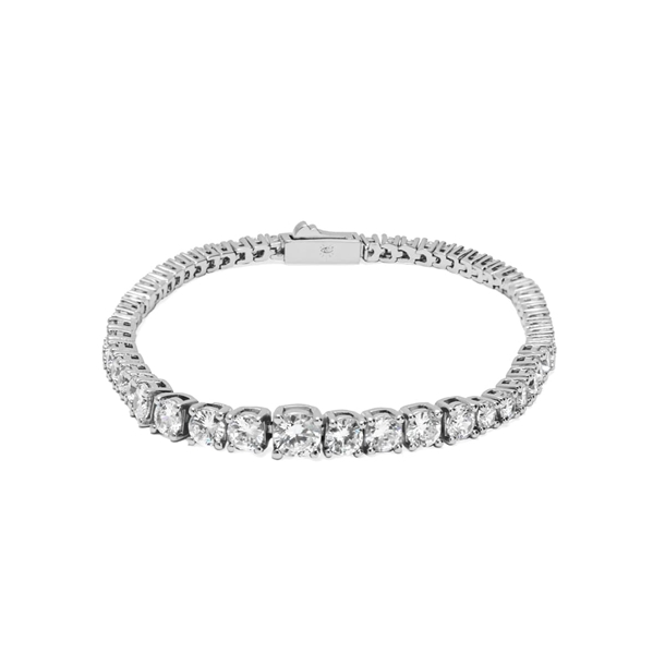 Pulseira Riviera Liz Cravejada de Zircônias Cristal