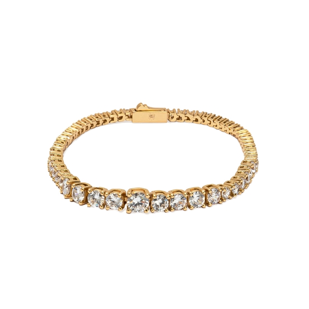 Pulseira Riviera Liz Cravejada de Zircônias Cristal