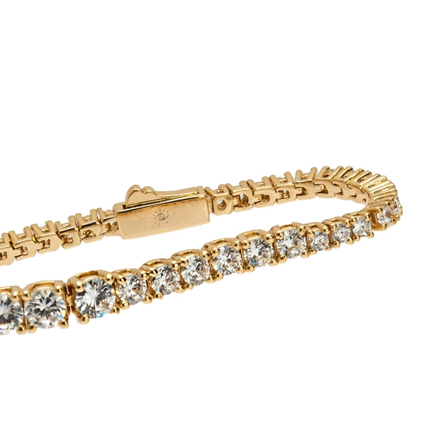 Pulseira Riviera Liz Cravejada de Zircônias Cristal