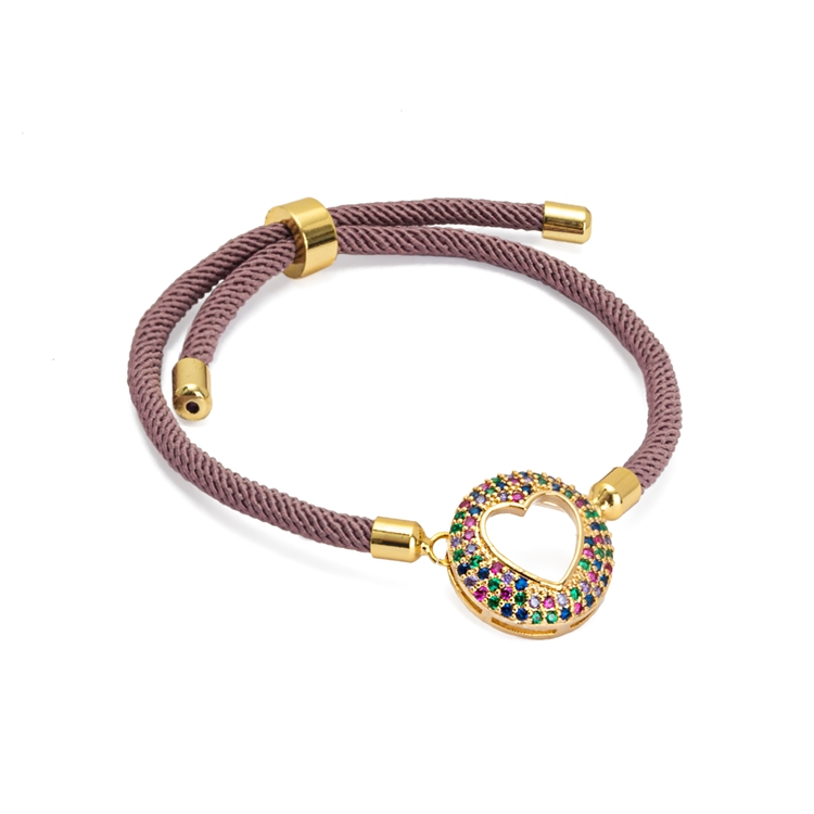 Pulseira Energy Coração Rainbow