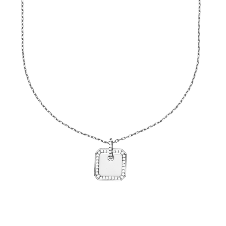 Colar Personalizável Quadrado
