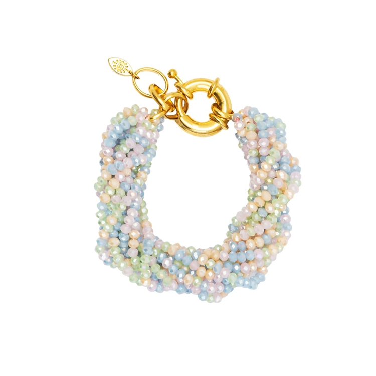 Pulseira Voltas Zircônia Candy Color