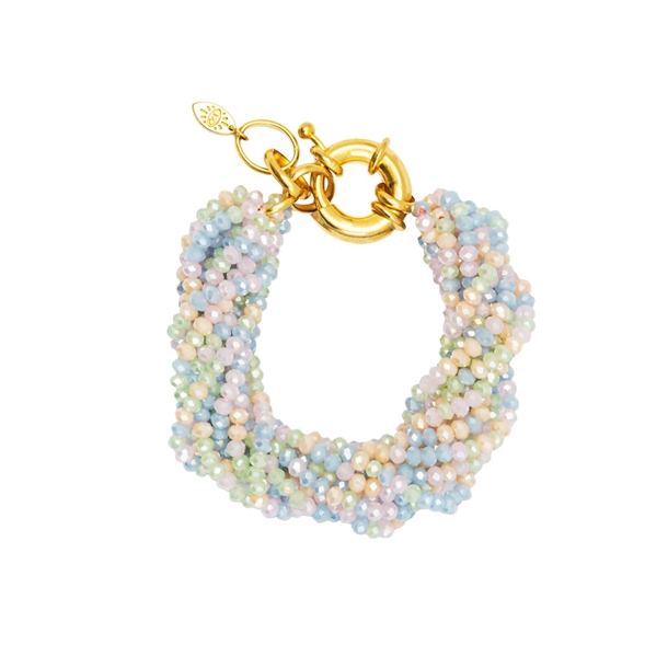 Pulseira Voltas Zircônia Candy Color