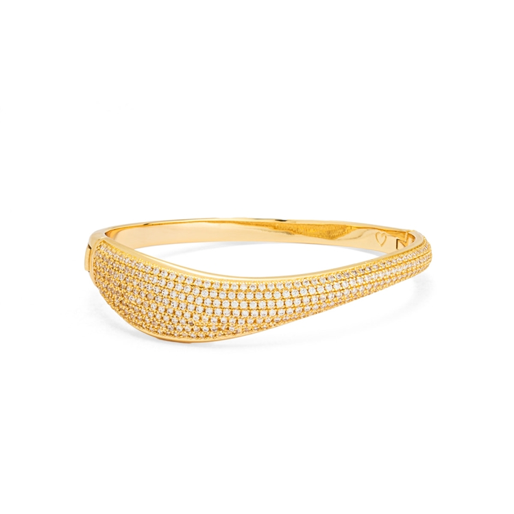 Pulseira Bracelete Cravejado Coleção Afeto