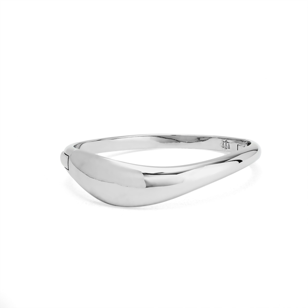 Pulseira Bracelete Liso Coração Afeto