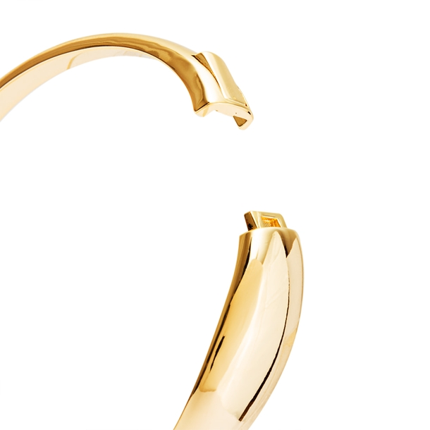 Pulseira Bracelete Liso Coração Afeto