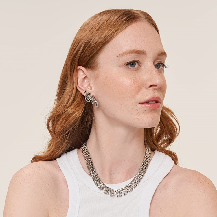 Brinco Triplo Coleção Afeto