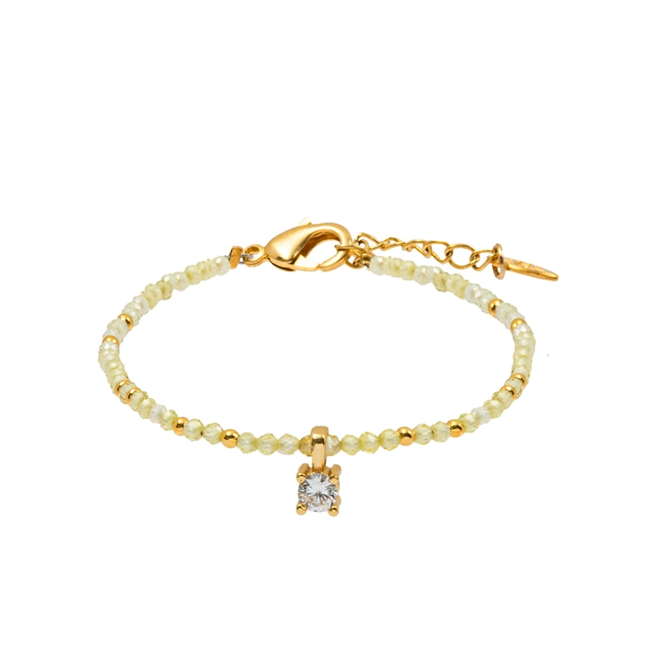 Pulseira Luck Charm Ponto de Luz Zircônia