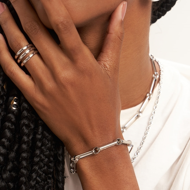 Pulseira Corrente Elos Nat Textura