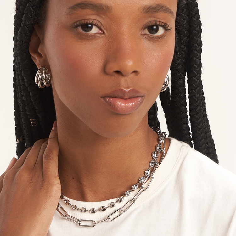 Colar Corrente Elos Ava