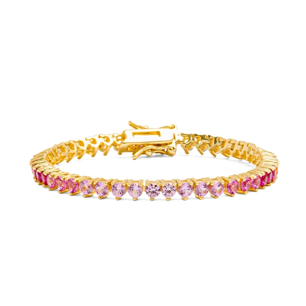 Pulseira Riviera Cravejada de Zircônias Tiana Rainbow