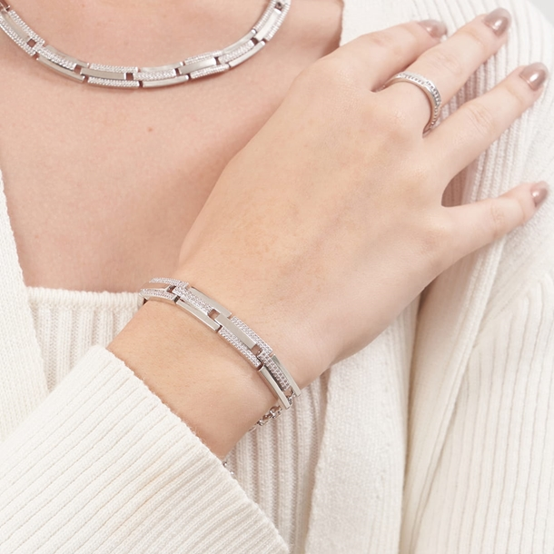 Pulseira Corrente Clock