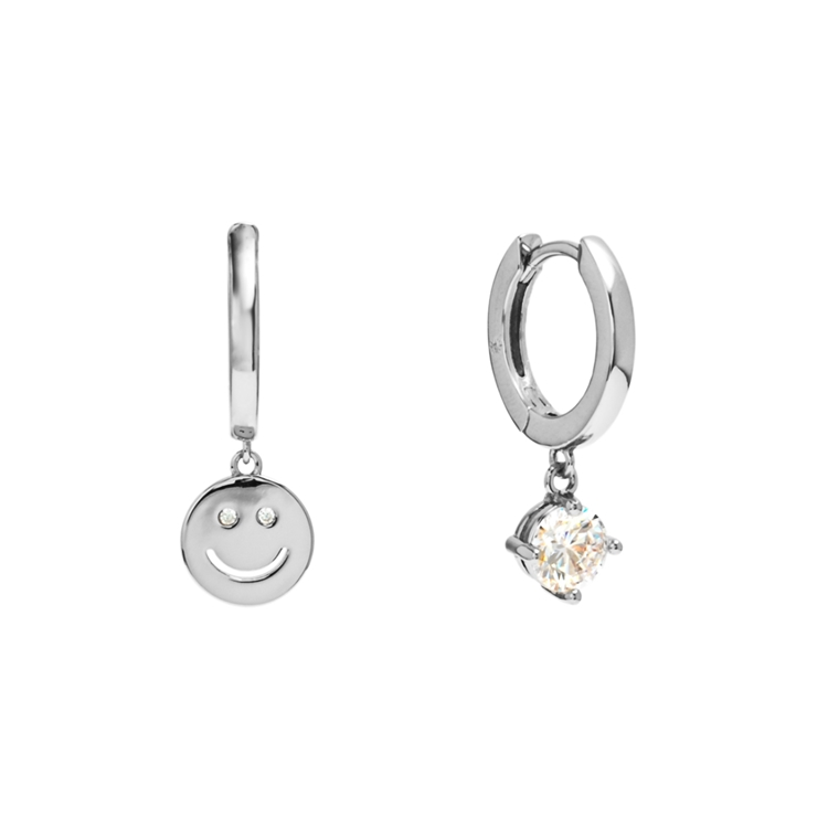 Brinco Argola Mini Gipsy Fun Smile