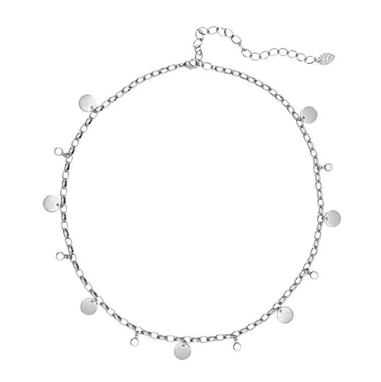 Colar Bolinhas e Zirc&#244;nias