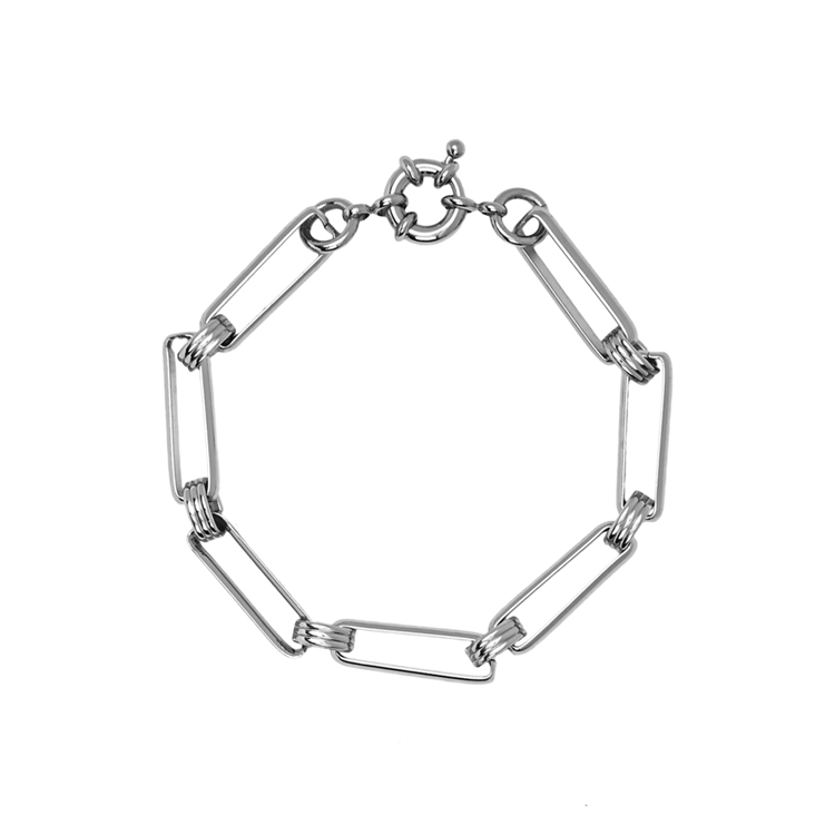 Pulseira Corrente Elos Nat texturas