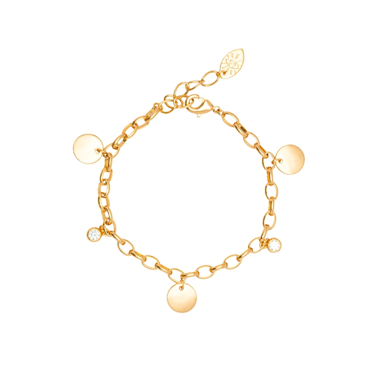 Pulseira Bolinhas e Zircônias