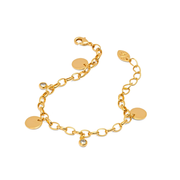 Pulseira Bolinhas e Zircônias