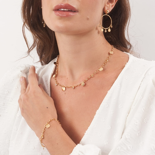Pulseira Bolinhas e Zircônias