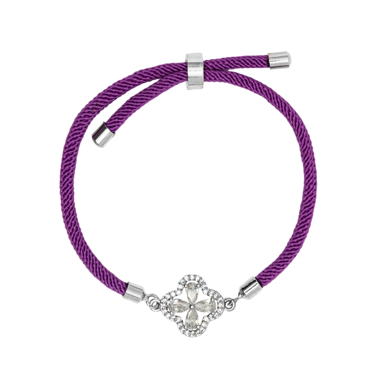 Pulseira Energy Flor Zircônia
