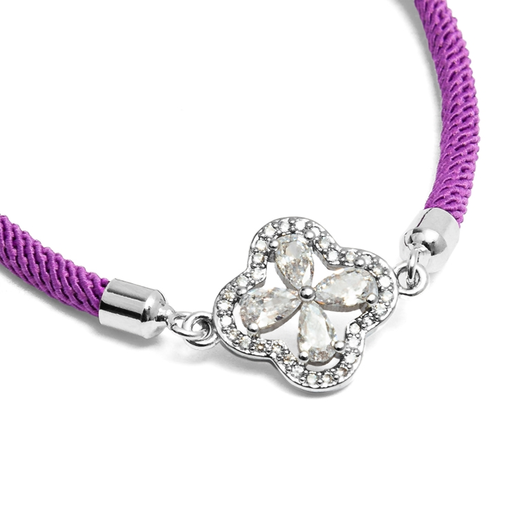 Pulseira Energy Flor Zircônia