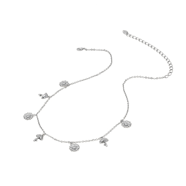 Colar Gipsy Girassol e Cogumelos