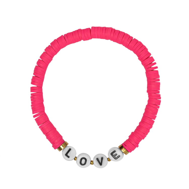 Pulseira Migles Love Rosa