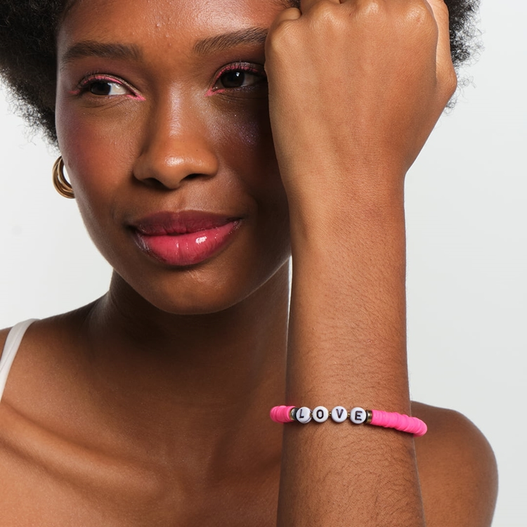 Pulseira Migles Love Rosa