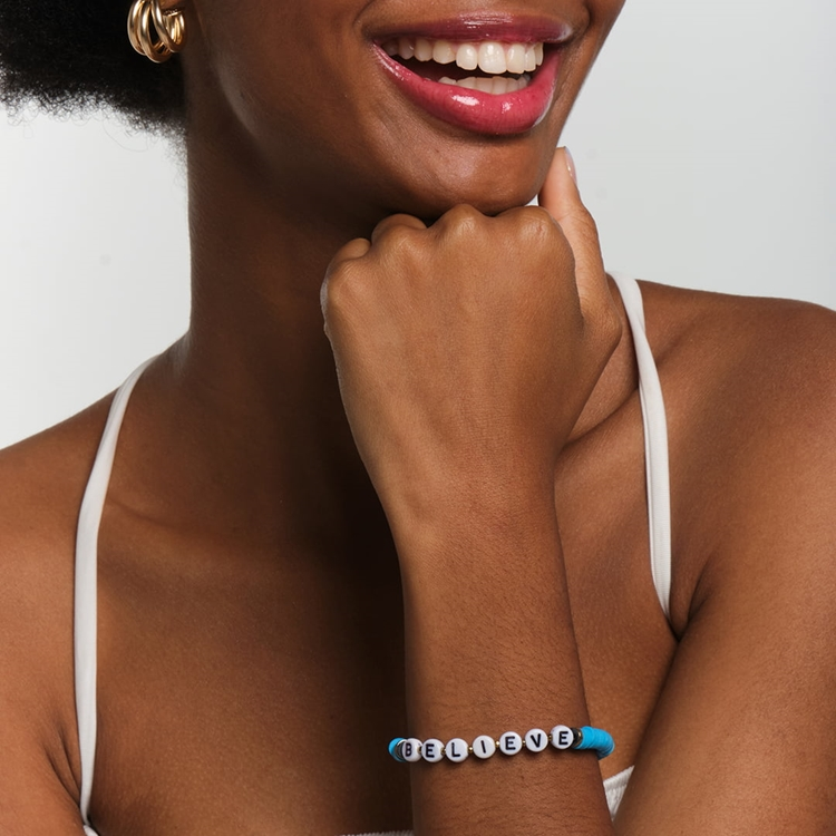 Pulseira Migles Belive Azul Médio