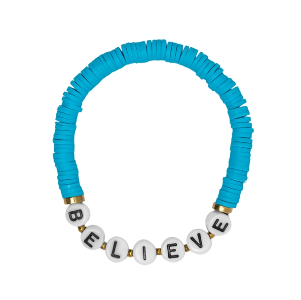 Pulseira Migles Belive Azul Médio