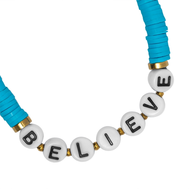 Pulseira Migles Belive Azul Médio