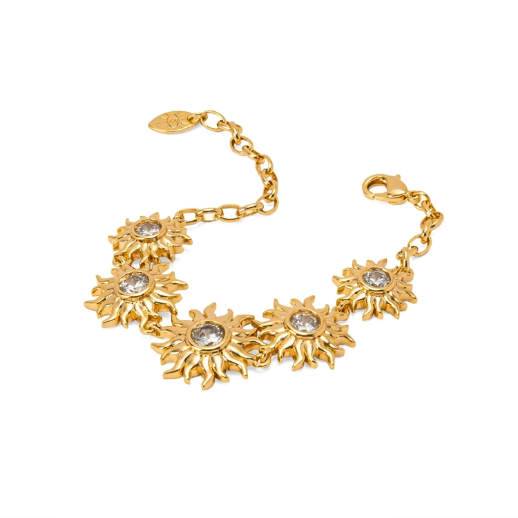 Pulseira Raio de Sol Zircônias