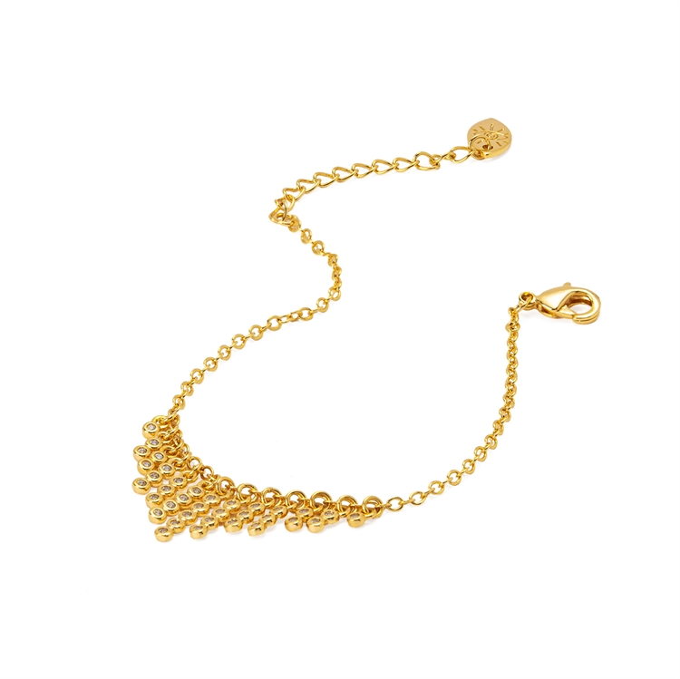 Pulseira Cascata Zircônias