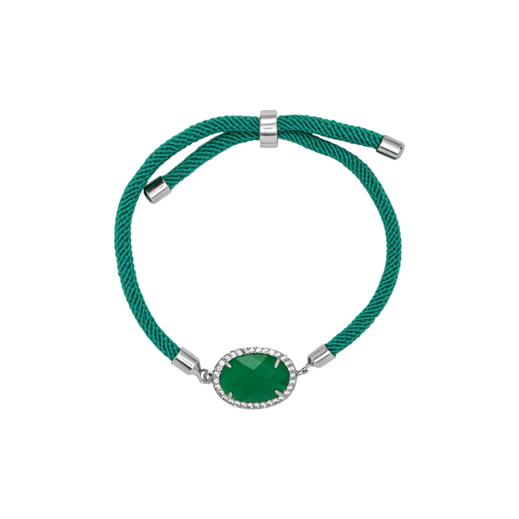 Pulseira Energy Medalha Zircônia