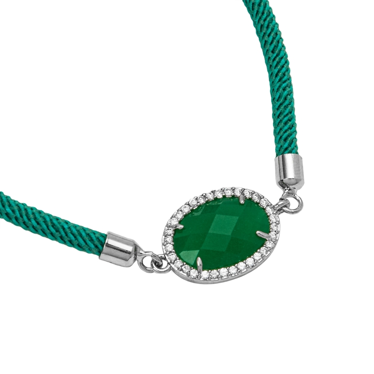 Pulseira Energy Medalha Zircônia
